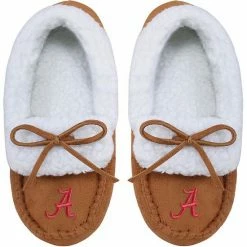 Buy 😍 Unbranded Youth FOCO Alabama Crimson Tide Moccasin Slippers 🛒