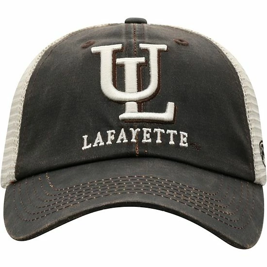 Top 10 ❤️ Unbranded Men's Top Of The World Brown Louisiana Ragin' Cajuns Scat Mesh Trucker Snapback Hat ❤️ - Image 3