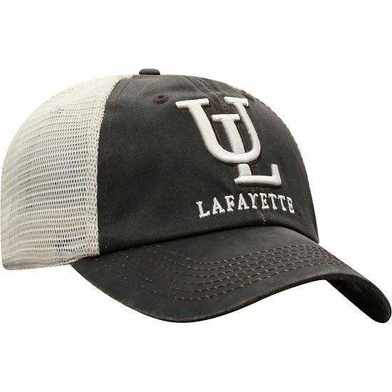 Top 10 ❤️ Unbranded Men's Top Of The World Brown Louisiana Ragin' Cajuns Scat Mesh Trucker Snapback Hat ❤️ - Image 4