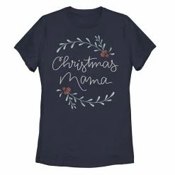 Wholesale 😉 Unbranded Juniors' 🎄 Christmas Mama Typographic Tee ⭐