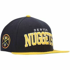 Cheap ⭐ Unbranded Men's '47 Navy Denver Nuggets Blockshed Captain Snapback Hat 👏