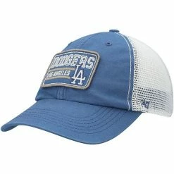 Best Sale 😉 Unbranded Men's '47 Royal/Natural Los Angeles Dodgers Off Ramp Clean Up Trucker Adjustable Hat 🎁