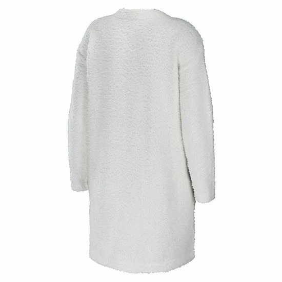 Deals ๐ Unbranded ๐ฉ Women's WEAR By Erin Andrews Cream New Orleans Saints Cozy Lounge Cardigan Sweater ๐ - Image 4