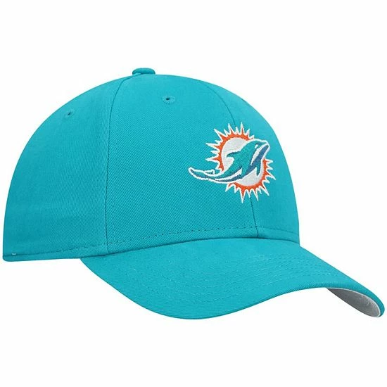 New ⌛ Unbranded Preschool '47 Aqua Miami Dolphins Basic Team MVP Adjustable Hat ✔️ - Image 3