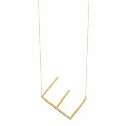 Cheapest ⌛ Unbranded 14K Gold Initial Necklace 14k Gold J 🔔