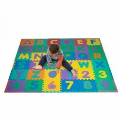 Cheap ✔️ Unbranded Foam Floor Alphabet & Number 36-pc. Puzzle Mat 🥰