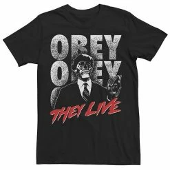 Wholesale 😍 Unbranded Men's They Live Alien Obey Title Logo Graphic Tee ❤️