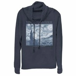 Best deal 🎁 Unbranded Juniors' Vincent Van Gogh "The Starry Night" Cowlneck Pullover ❤️