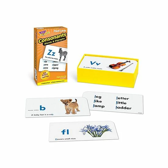 Cheapest ❤️ Unbranded Vowels And Consonants Skill Drill Flashcards Assortment ❤️ - Image 3