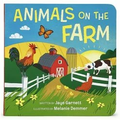 Hot Sale 💯 Unbranded Animals On The Farm Book By Cottage Door Press 😉