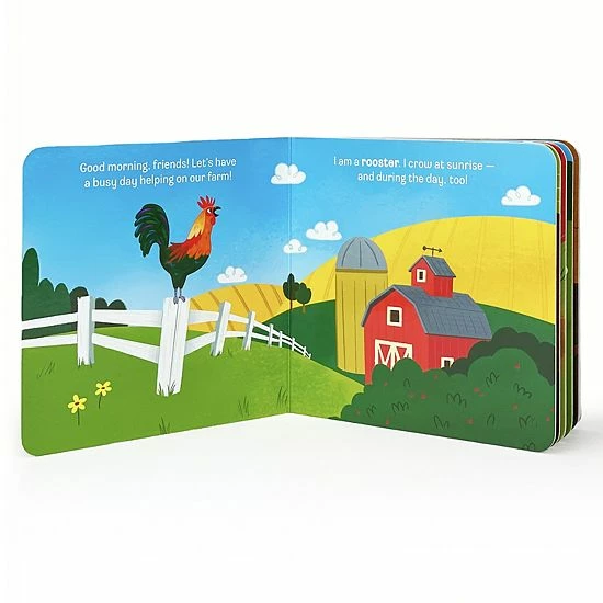 Hot Sale 💯 Unbranded Animals On The Farm Book By Cottage Door Press 😉 - Image 3