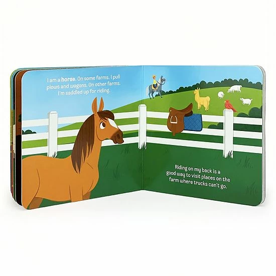 Hot Sale 💯 Unbranded Animals On The Farm Book By Cottage Door Press 😉 - Image 4