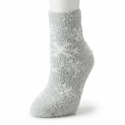 Brand new 👍 Unbranded Snowflake Cozy Crew 🧦 Socks ⭐