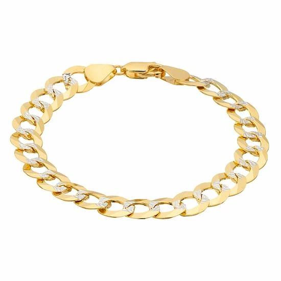 New 🥰 Unbranded 14K Gold Comfort Pave Bracelet ⌛