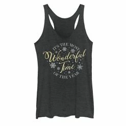 Top 10 🔥 Unbranded Juniors' Trendy 🎅 Christmas It's The Most Wonderful Time Of The Year Tank Top ✨