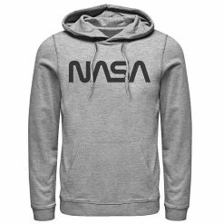 Buy 😍 Unbranded Men's NASA Simple Text Logo Graphic Hoodie 👍