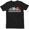 New 🧨 Unbranded Big & Tall Snowy Peaks With Sunset Tee 🤩