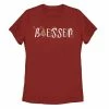 Hot Sale 🛒 Unbranded Juniors' Trendy ❄ Christmas Blessed Tee 🔔