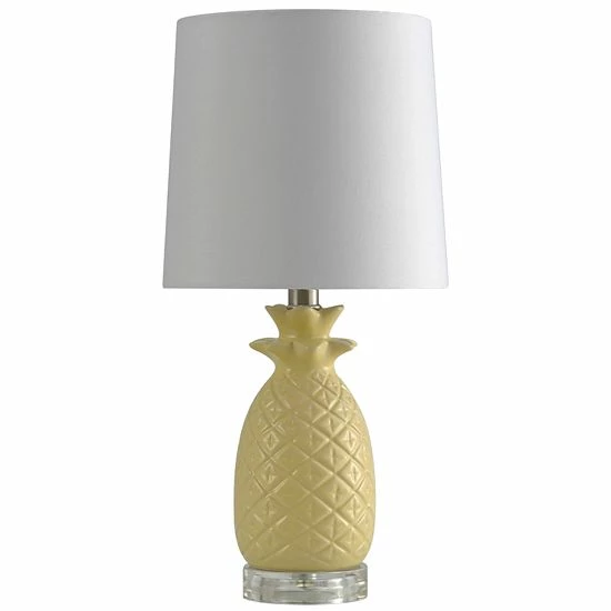 Outlet ๐ Unbranded Faux Pineapple Ceramic Table Lamp Seafoam โ