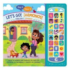Best reviews of 🥰 Unbranded Say It, Hear It: Let's Go! ¡Vamanos! Spanish Sound Book 🤩