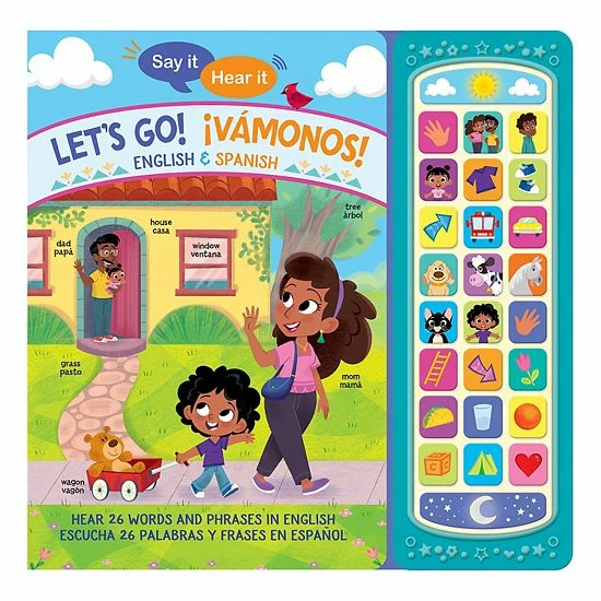 Best reviews of 🥰 Unbranded Say It, Hear It: Let's Go! ¡Vamanos! Spanish Sound Book 🤩