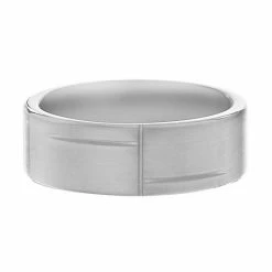 Best Pirce ✨ Unbranded Men's Ion-Plated Tungsten Carbide Ring 🧨