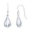 Best deal 😉 Unbranded Sterling Silver Puff Pear Drop Earrings 🥰