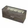 Cheap ⭐ Unbranded Distressed Grey Wood ⌚ Watch Box 👍