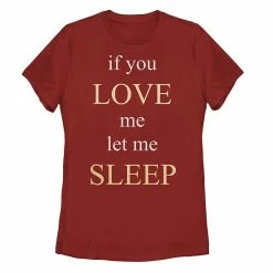 Promo 😍 Unbranded Juniors' "If You Love Me Let Me Sleep" Tee 💯