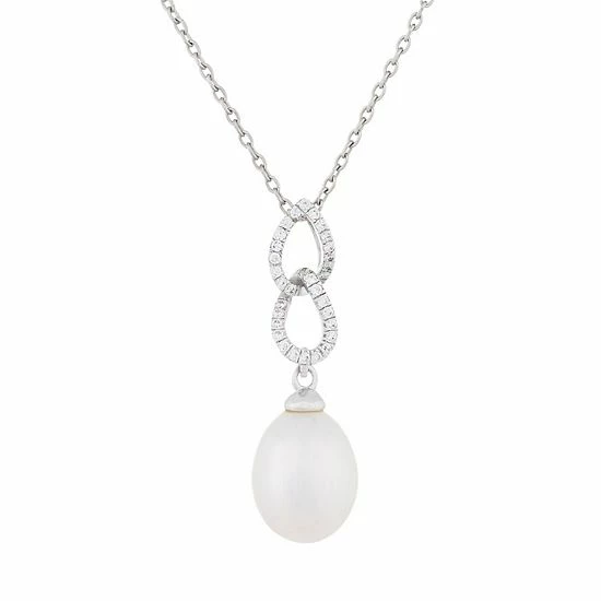 Cheapest ⭐ Unbranded Sterling Silver Freshwater Cultured Pearl Dangle Pendant 🔥