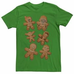 Outlet 💯 Unbranded Men's Star Wars ❄ Christmas Ginger Bread Wars Graphic Tee 👏