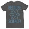 Discount 👍 Unbranded Men's Because Science Atom Graphic Tee 😍