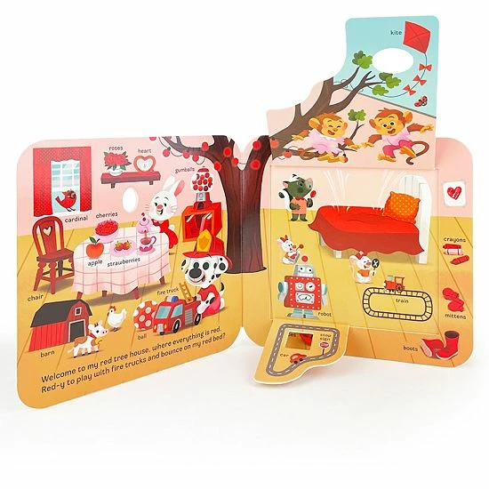 Brand new ๐ฅฐ Unbranded Peek-a-Flap Colors By Jaye Garnett Children's Book ๐ - Image 4