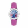 Outlet 🌟 Unbranded Disney&#039;s &quot;Frozen 2&quot; 👧 Girls&#039; Elsa Leather Time Teacher ⌚ Watch 🎁