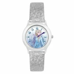 Brand new 🤩 Unbranded Disney's "Frozen 2" 👧 Girls' Elsa Glitter Time Teacher ⌚ Watch ⌛