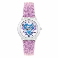 Hot Sale 💯 Unbranded Disney's "Descendants 3" 👧 Girls' Glitter Leather ⌚ Watch 🧨