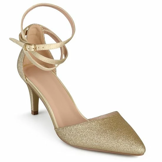 Hot Sale 🤩 Unbranded Journee Collection Luela 👩 Women's High 👠 Heels Gold 🔥 - Image 7