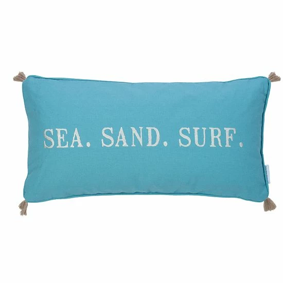 New ๐ Unbranded Levtex Home Maui ''Sea Sand Surf'' Throw Pillow ๐ฅฐ