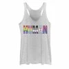 Discount ✔️ Unbranded Young Adult Pride Colors Letter Fill Tank Top 😀