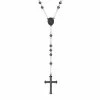 New ⭐ Unbranded Men's Two-Tone Stainless Steel "The Lord's Prayer" Rosary Necklace ✨