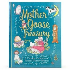 Flash Sale ❤️ Unbranded 👩 Mother Goose Treasury Children's Book Of Nursery Rhymes 🥰