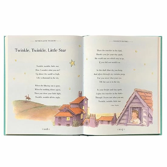 Flash Sale ❤️ Unbranded 👩 Mother Goose Treasury Children's Book Of Nursery Rhymes 🥰 - Image 2