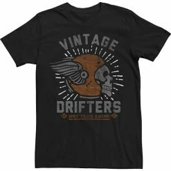 Best deal 🤩 Unbranded Big & Tall Fifth Sun Drifters Moto Skull Tee 🤩