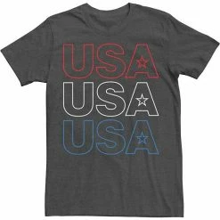 Buy 💯 Unbranded Big & Tall Fifth Sun Triple Threat Americana Vintage Tee ❤️