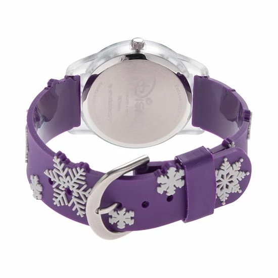 Flash Sale 👍 Unbranded Disney's "Frozen 2" 👧 Girls' Anna & Elsa Time Teacher ⌚ Watch 🔔 - Image 2