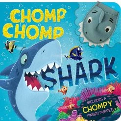 Flash Sale 😍 Unbranded Chomp Chomp Shark Finger Puppet Book ✔️