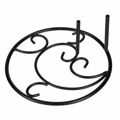 New 💯 Unbranded Swirl Garden Flag Stand Base 👍