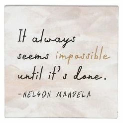 Flash Sale ✔️ Unbranded Seems Impossible Mandela Table Decor 🧨