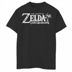 Best reviews of 😉 Unbranded Boys 8-20 Nintendo Legend Of Zelda Links Awakening Palm Tree Logo Graphic Tee Kelly 🎉