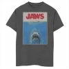 Buy 🥰 Unbranded Boys 8-20 Jaws Classic Retro Shark Attack Poster Graphic Tee 🥰
